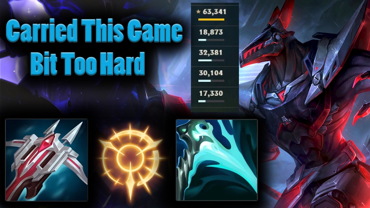 This Nasus Build Carries Incredibly Hard | Carnarius | League of Legends