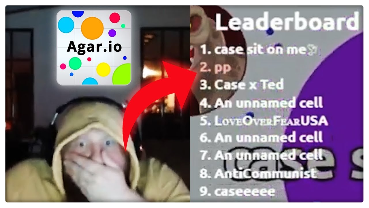 CaseOh Goes For RANK 1 on AGAR.IO