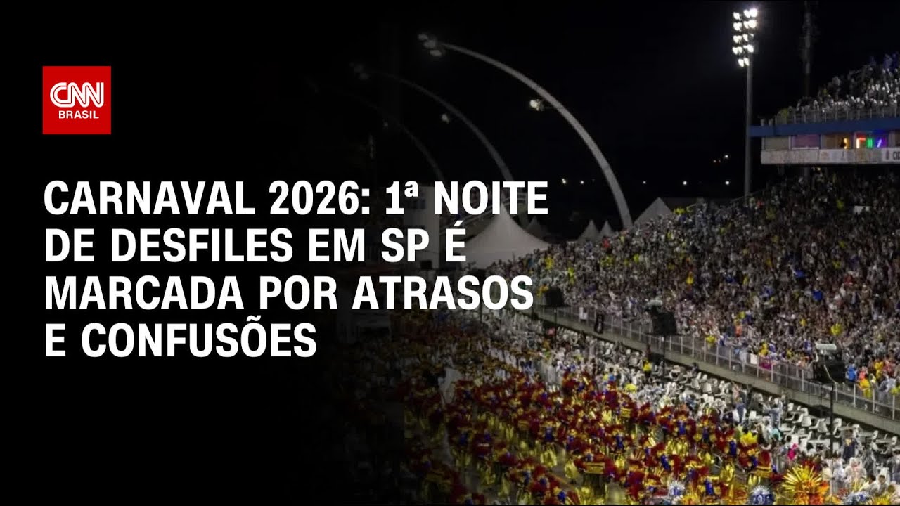 Primeira noite de desfiles em S&atilde;o Paulo &eacute; marcada por incidentes no Anhembi | AGORA CNN