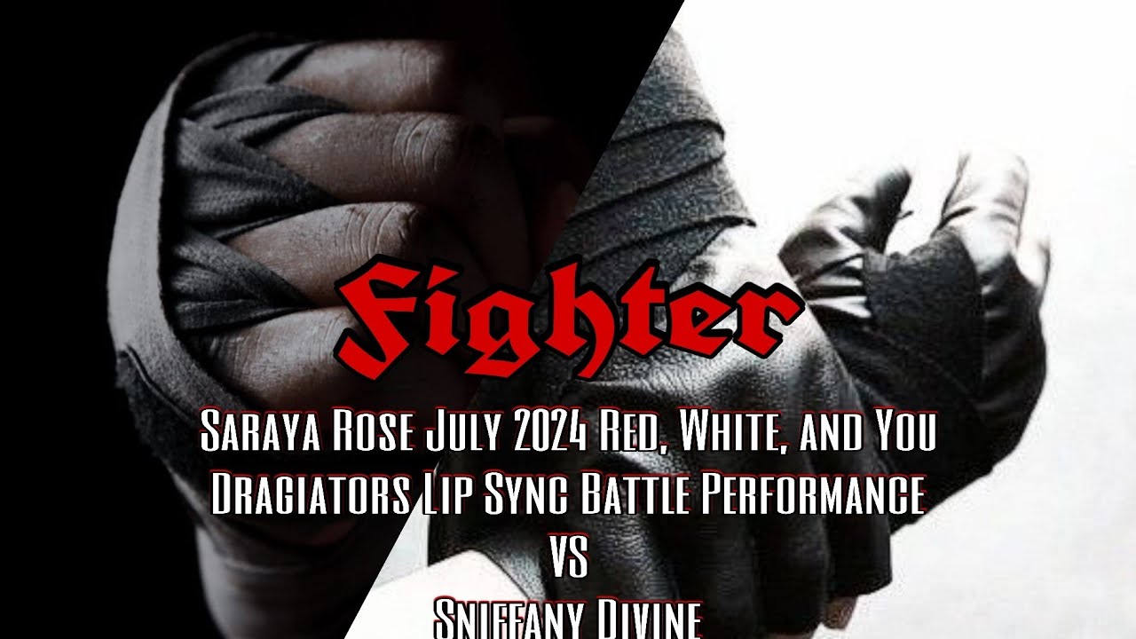 Fighter Saraya Rose July 2024 Red White & You Dragiators Final 2 Lip Sync Battle vs Sniffany Divine