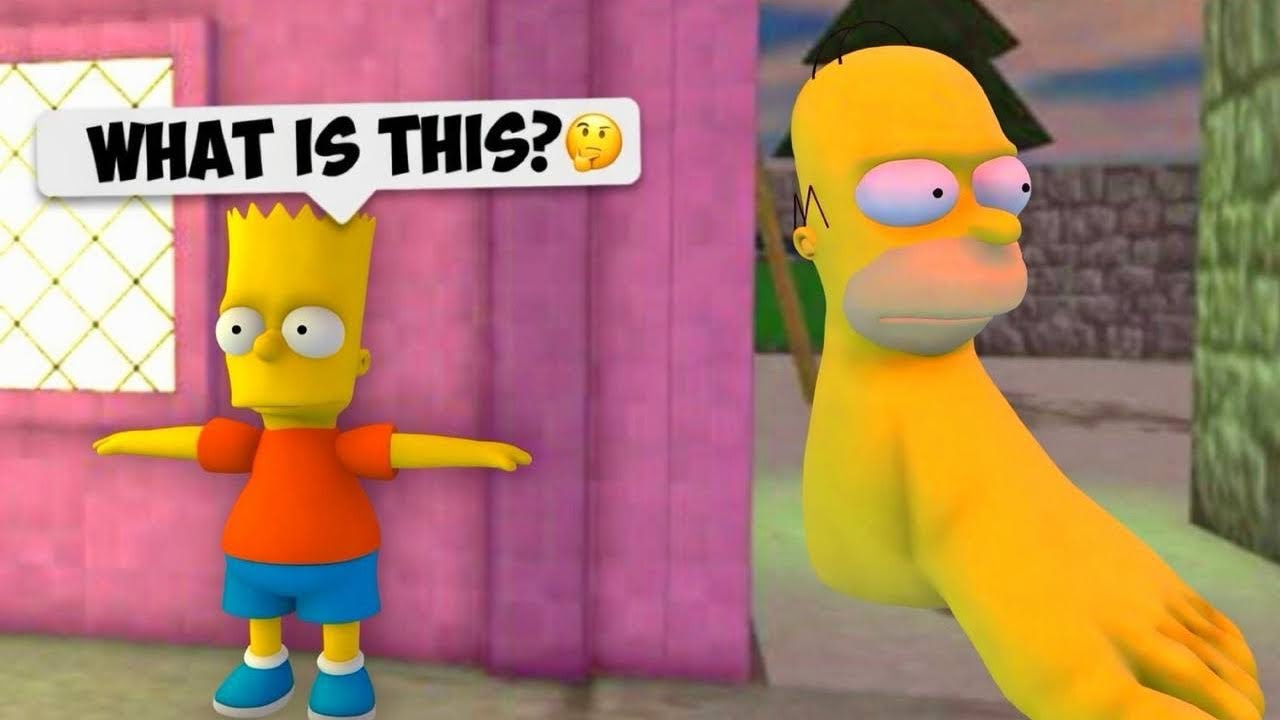 Roblox You VS Homer Funny Moments (MEMES)