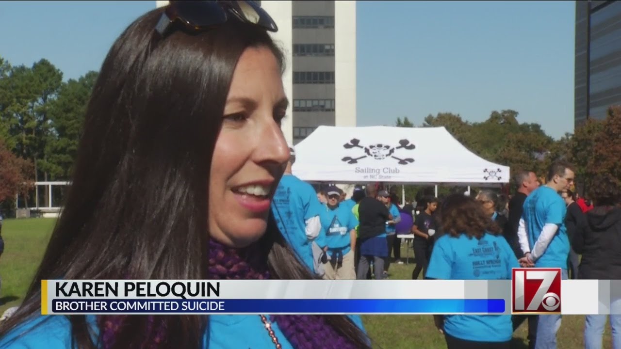 Hundreds walk in Raleigh to honor those lost to suicide