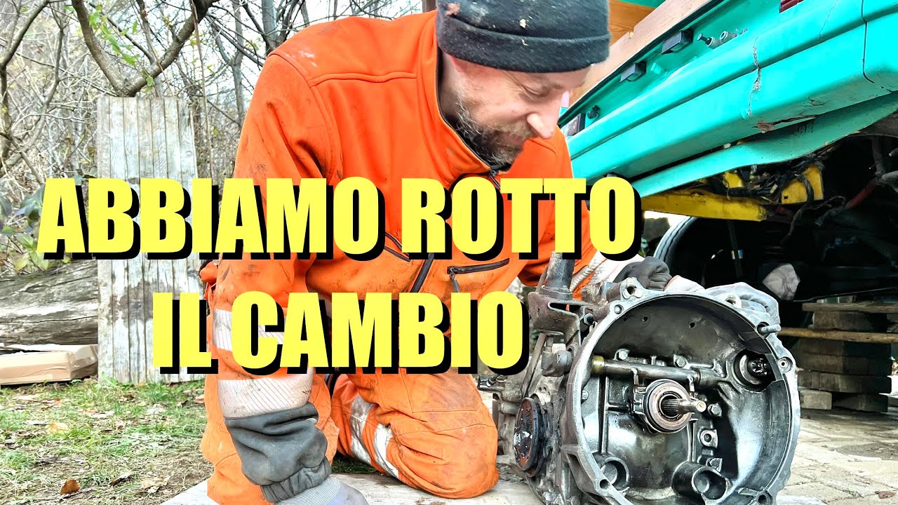 NON PARTIAMO PIÙ, IL FURGONE CI ABBANDONA