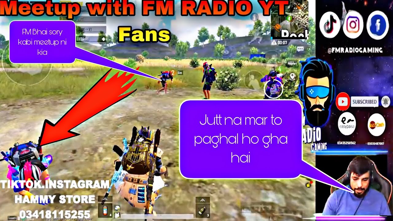 UNKNOWN WARRIORS PLYING WITH FM Radio Gaming | FM RADIO GAMING angry 😡 | #pubg #Fmradiogaming
