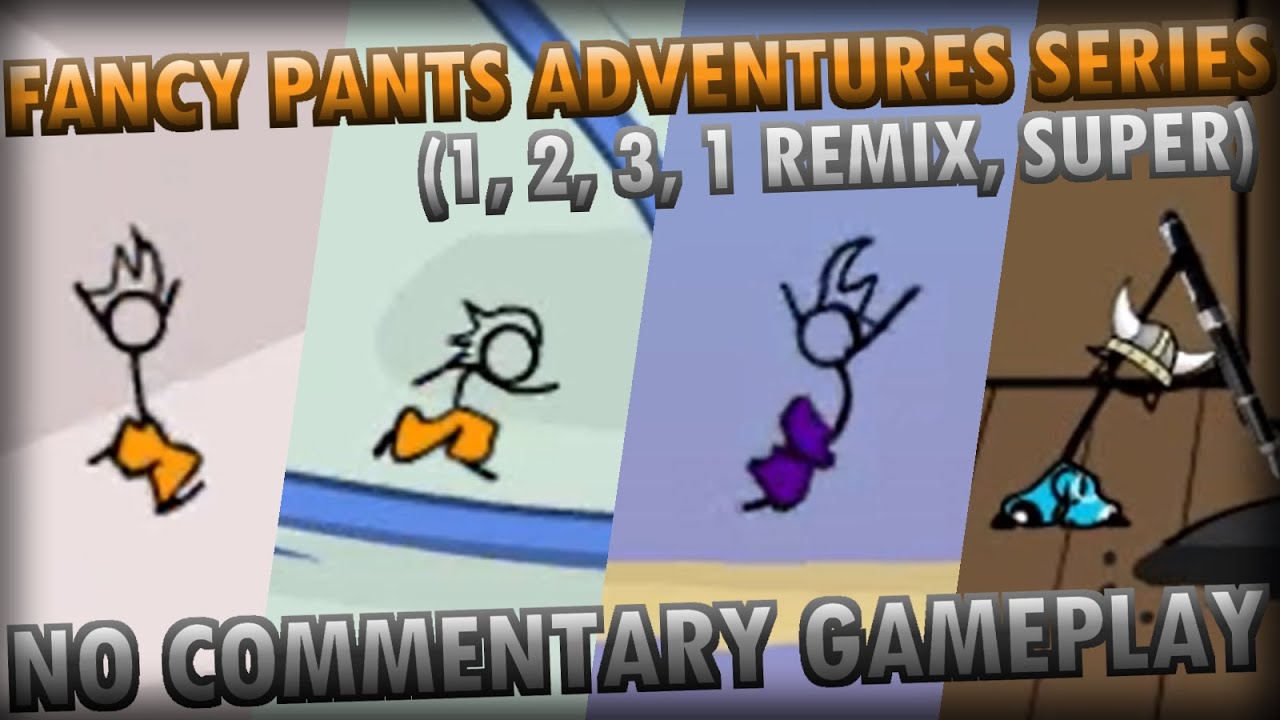 Fancy Pants Adventures Series (NO COMMENTARY GAMEPLAY)