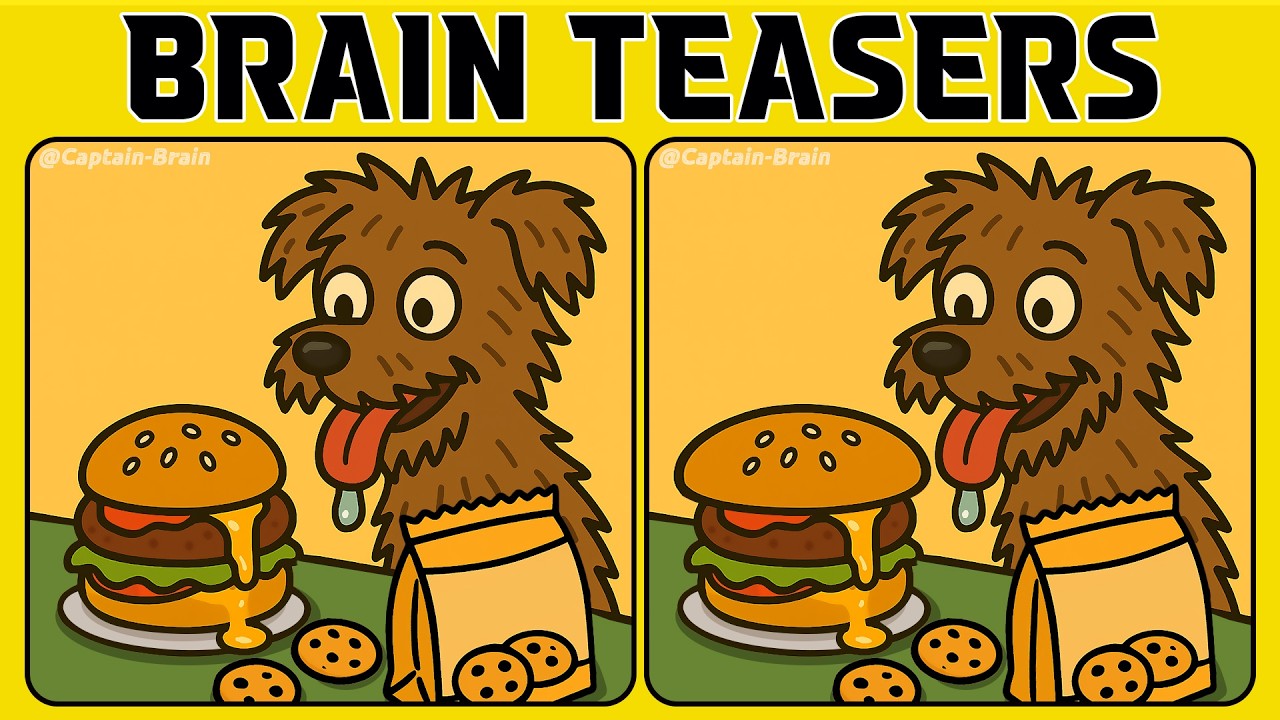 Spot the Difference Brain Teasers You Can&rsquo;t Resist (A Bit Tricky)