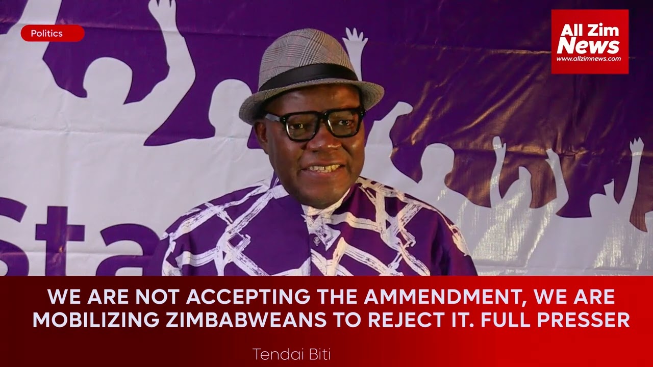 Ammendment Bill No 3 is an act of TREASON, the biggest threat to ZIMBABWEANS SINCE GUKURAHUNDI- Biti