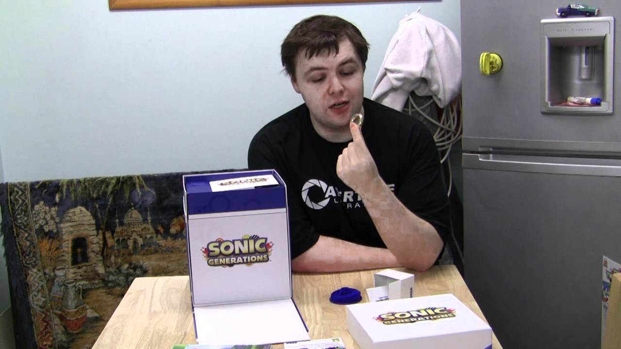 Sonic Generations Collector's Edition Unboxing