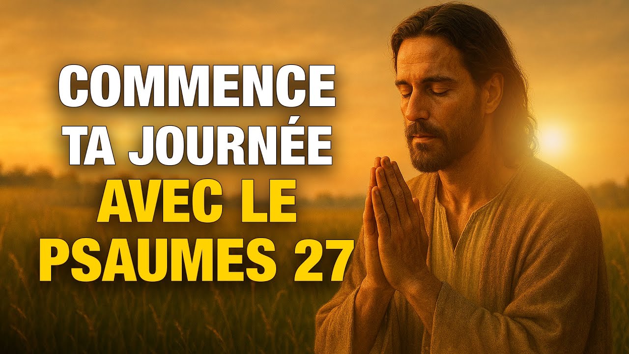 Le Psaume 27 te donnera la force de commencer ta journée avec foi