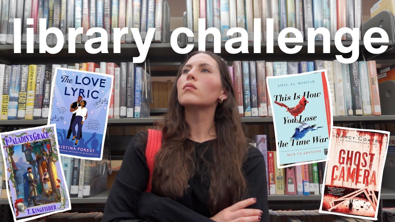 Only reading books from my library for a month |  Library book TBR