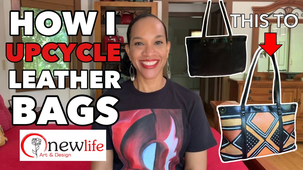 How I Upcycling Leather Handbags | DIY