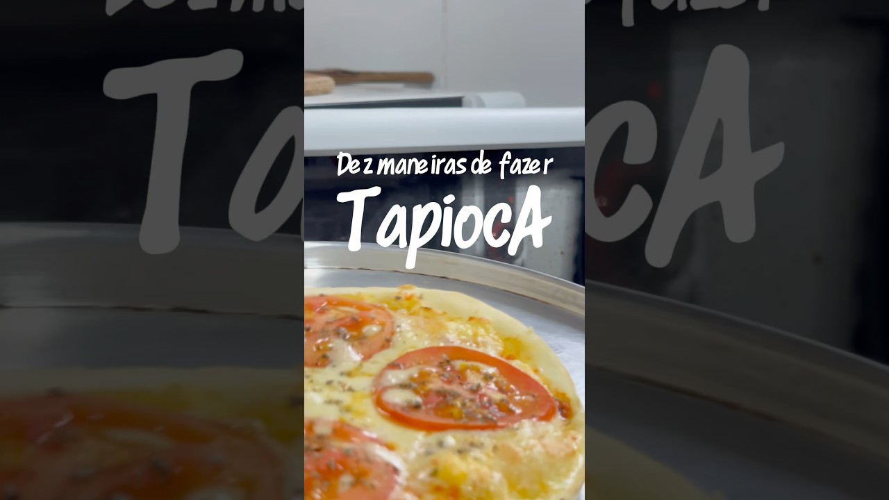 Pizza de Tapioca #receitas #receitarapida