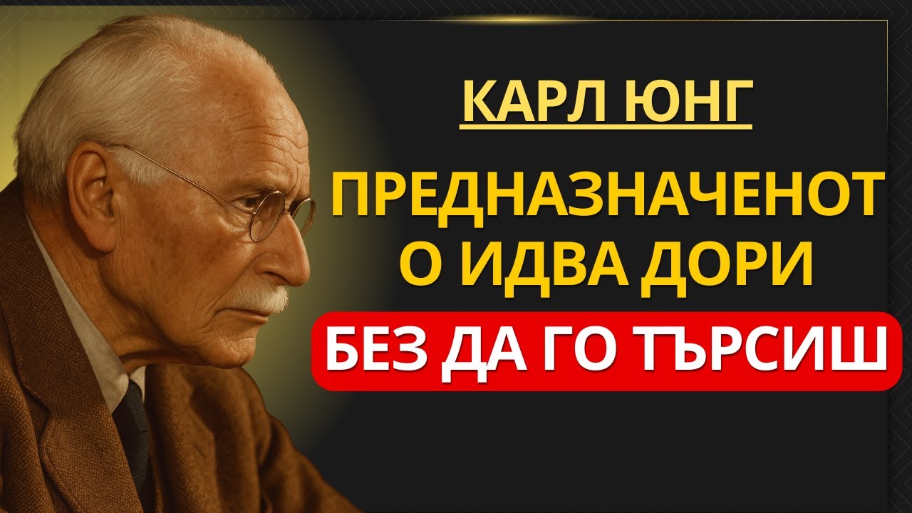 Това, което е предназначено за теб, идва дори без да го търсиш | Карл Юнг