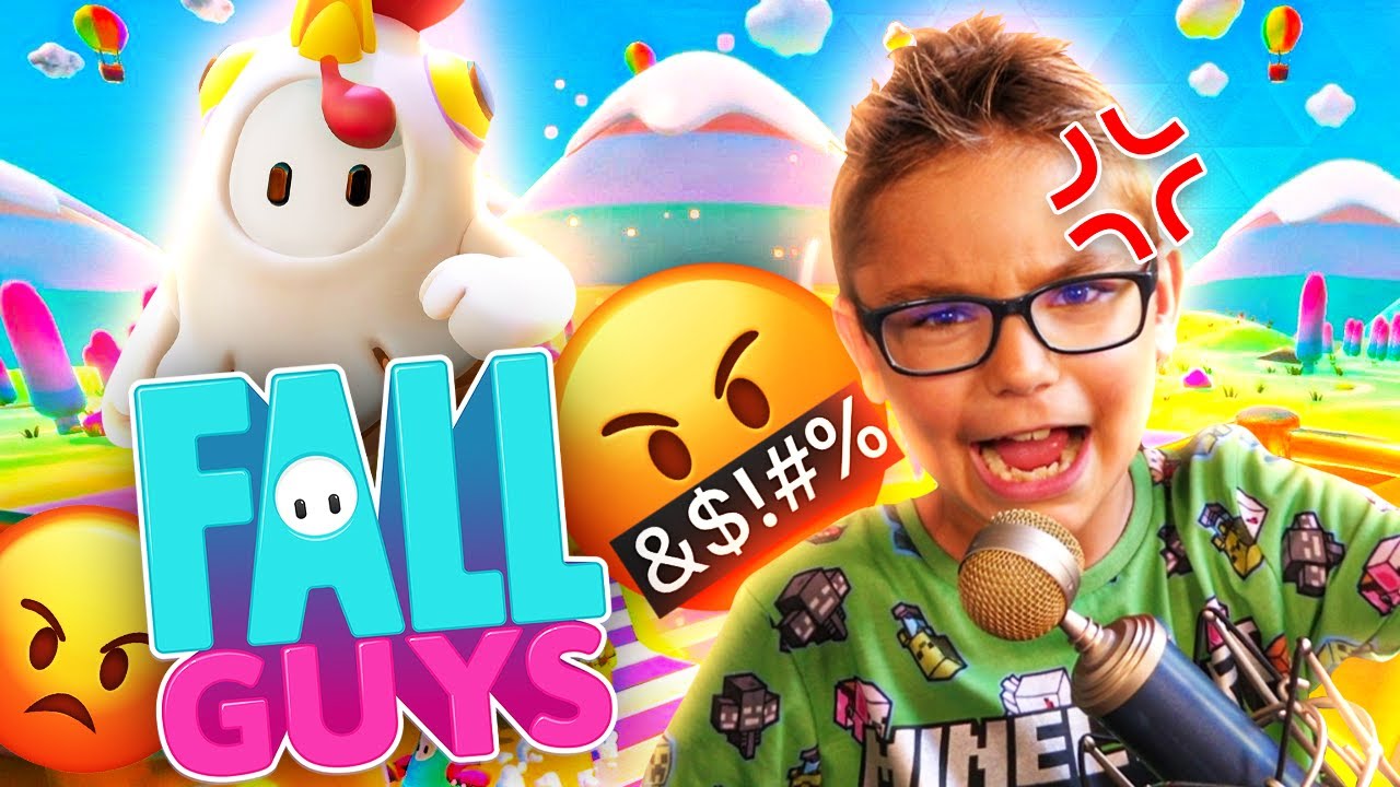 RAGE EXTRÊME SUR FALL GUYS !!! 😡 - Swan