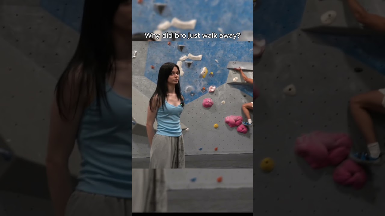 Average Climber Social Interaction: #climbing #bouldering #rizz