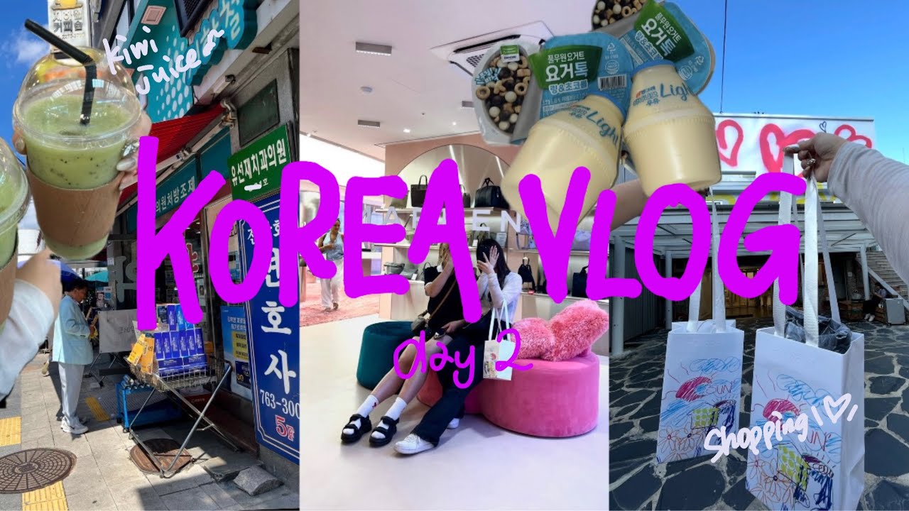 【韓vlog】韓国定番スポット2日目