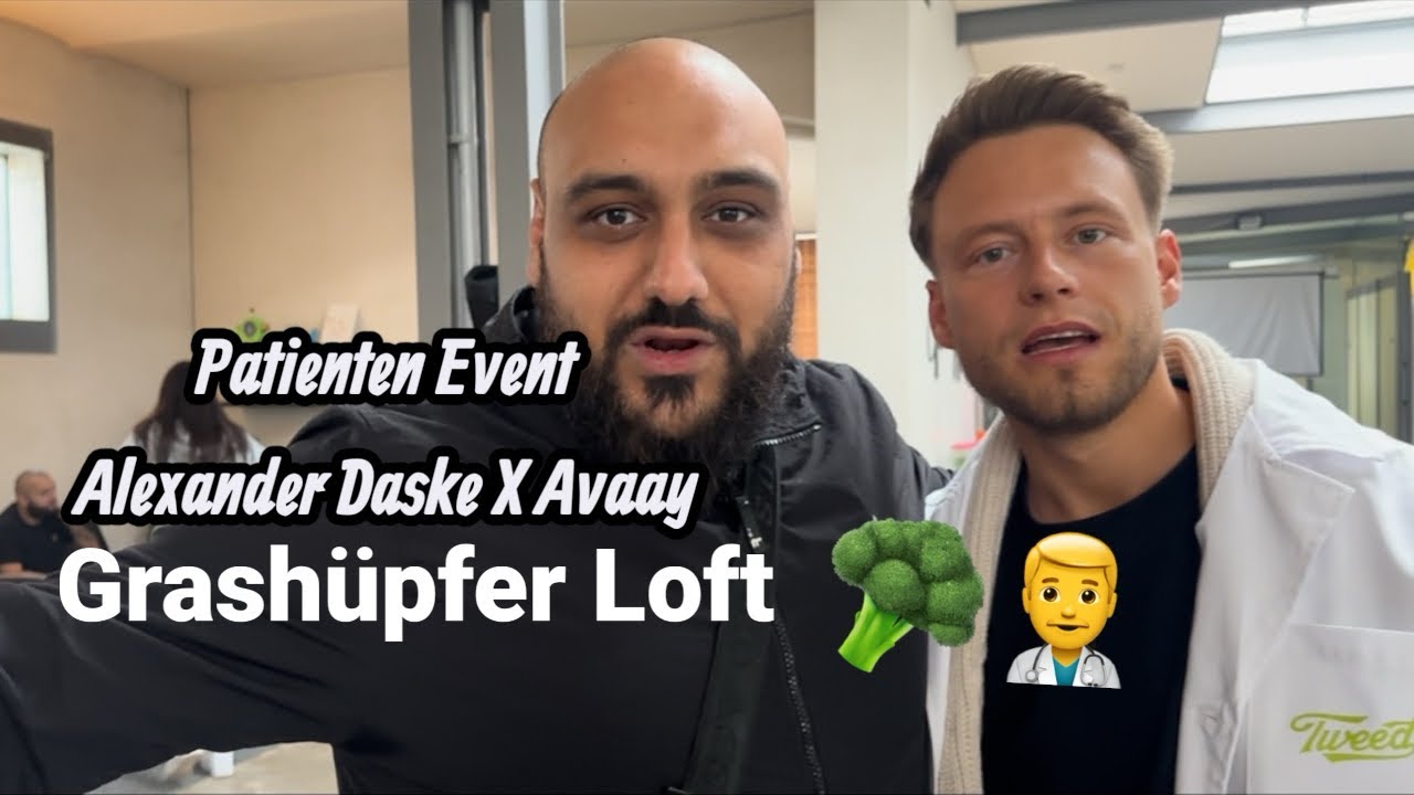 Hinter den Kulissen | Patienten Event Alexander Daske X Avaay 🥦👨&zwj;⚕️