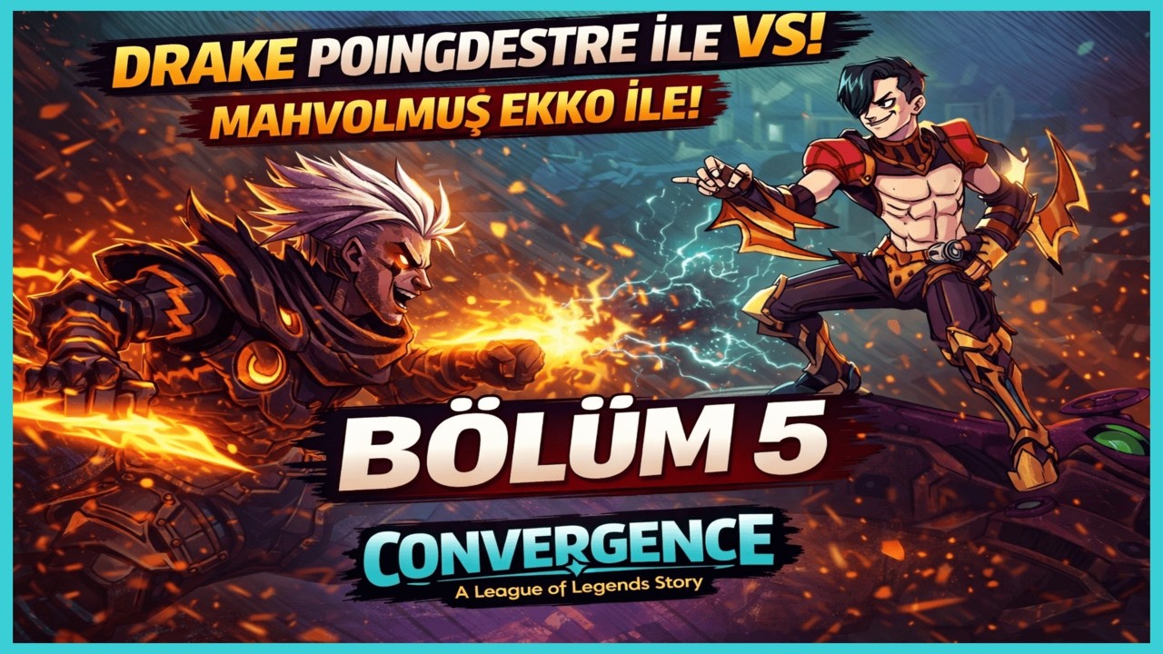 MAHVOLMUŞ EKKO vs DRAKE POINGDESTRE | Convergence: A League of Legends Story | Bölüm 5