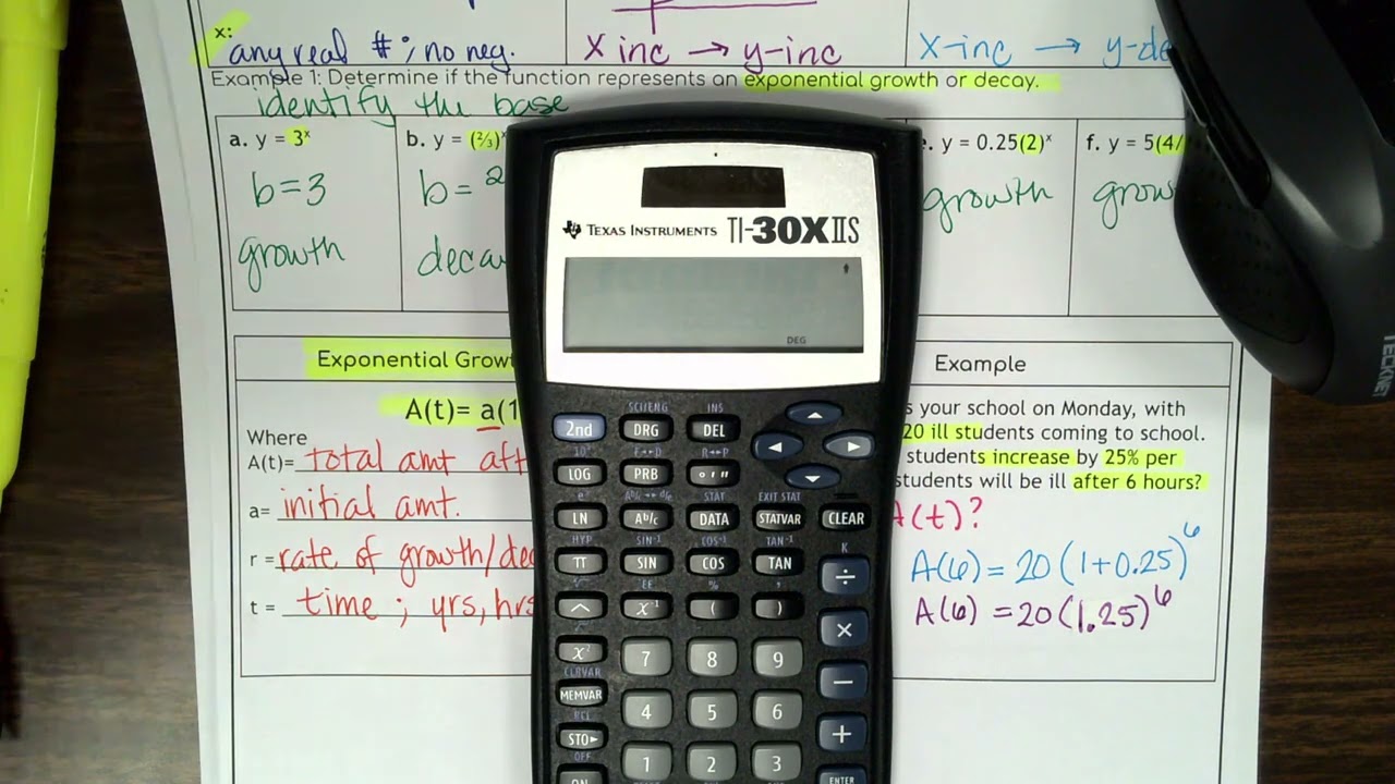 Exponential Models Notes