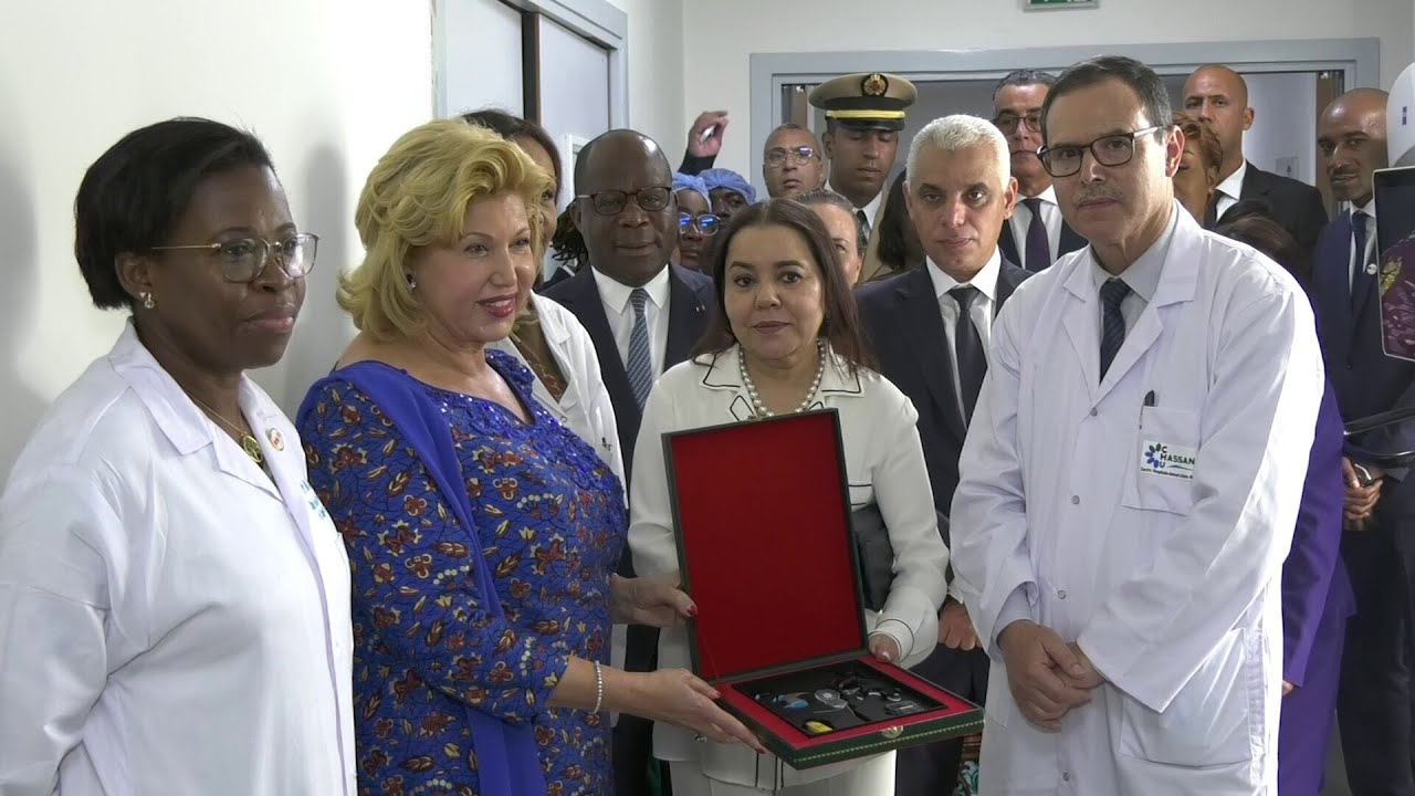 La fondation Lalla Asmae s’engage à doter l’hôpital Mère-Enfant de Bingerville d’un bloc opératoire