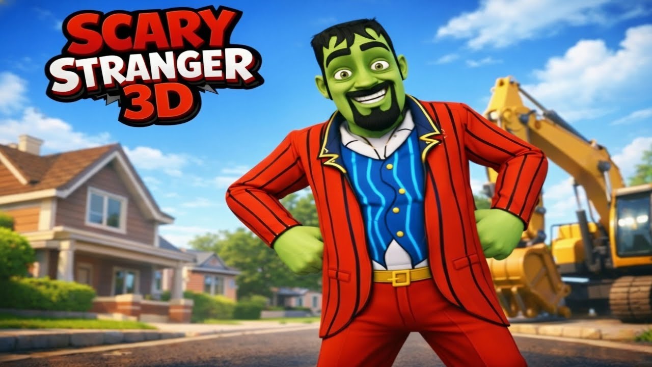 JUST BEAT IT PRANK | SCARY STRANGER 3D FUNNY GAMEPLAY