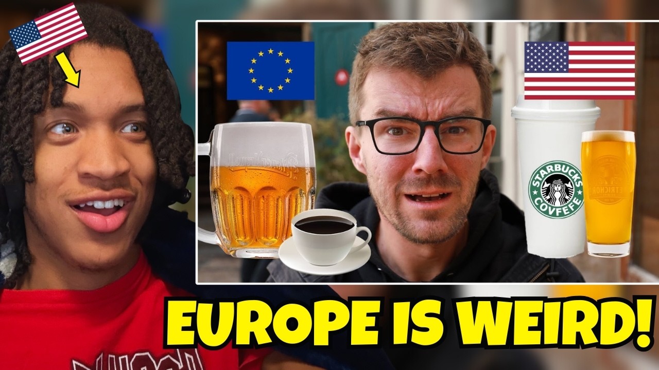 Dumb American Reacts to USA vs Europe – Guide to Cultural Differences (Wait… They Do WHAT?!)