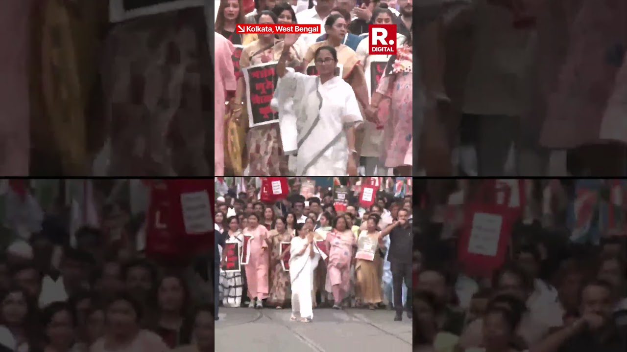 Mamata Banerjee Leads Protest Over LPG Shortage