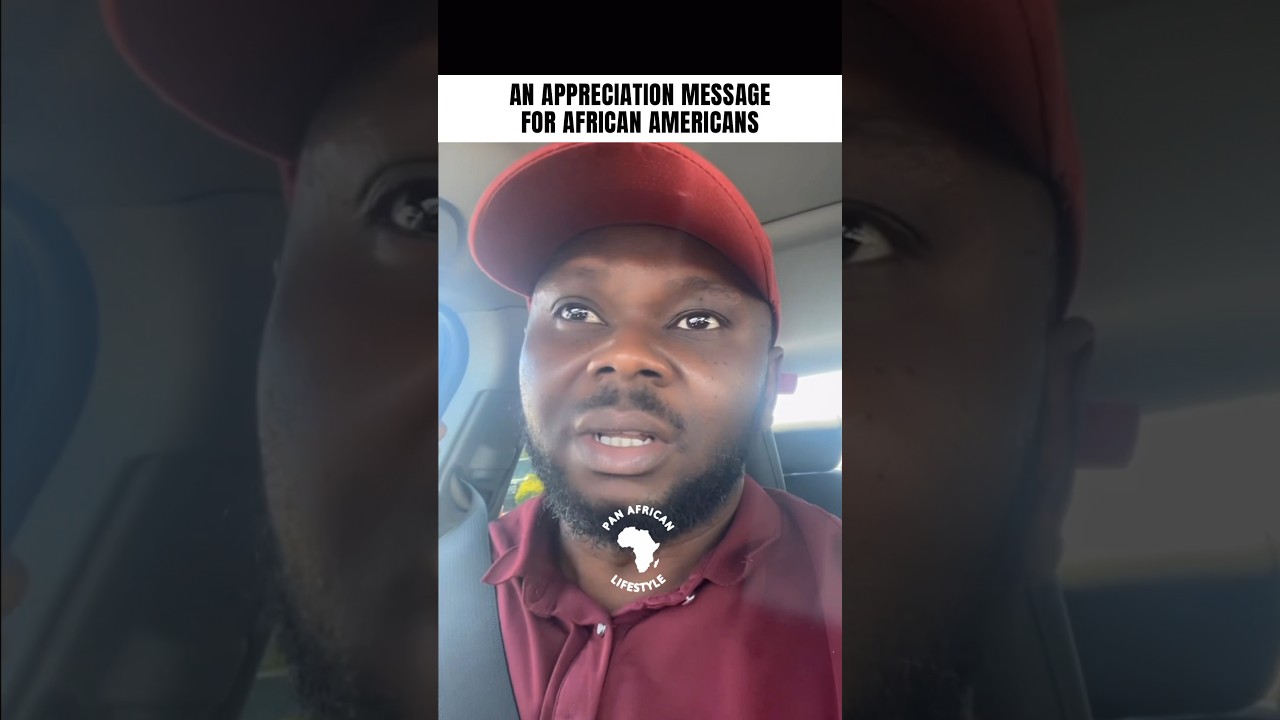 A MESSAGE FOR BLACK AMERICANS