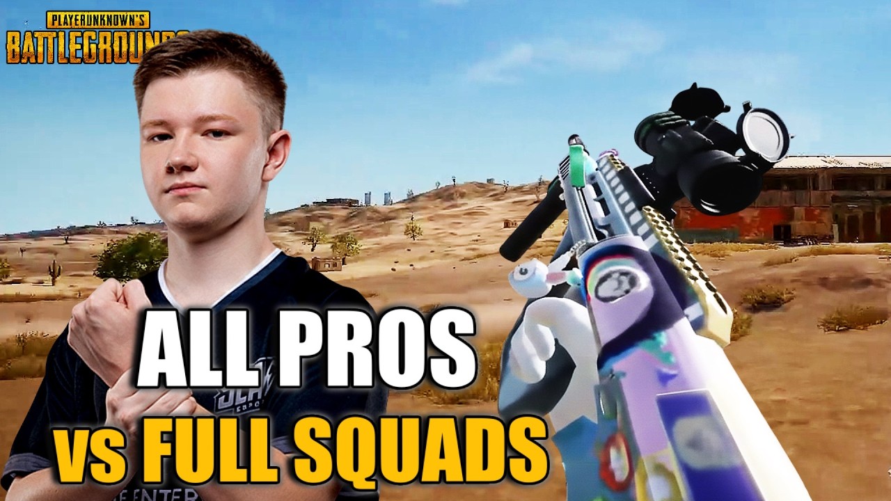 NAVI Boost1k (Mogore, Ranga & XLUREX) vs FULL SQUADS — No Mercy! PUBG 