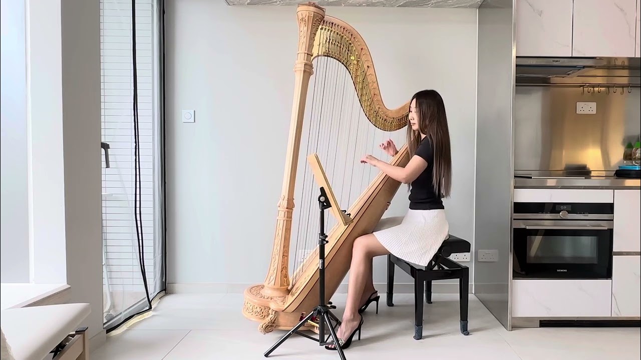 Beauty and the Beast | Disney | Easy Harp Solo | 美女與野獸 | 豎琴簡易版