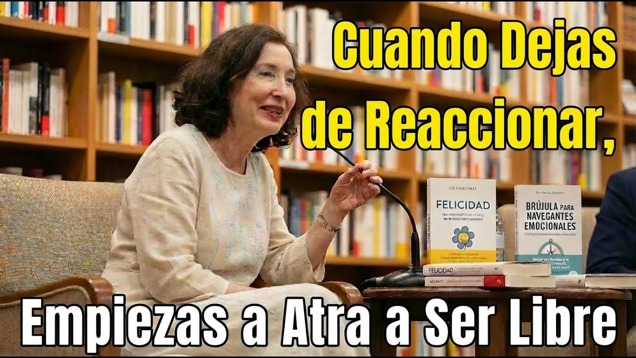 Cuando Dejas de Reaccionar, Empiezas a Ser Libre | Elsa Punset Motivational Speech