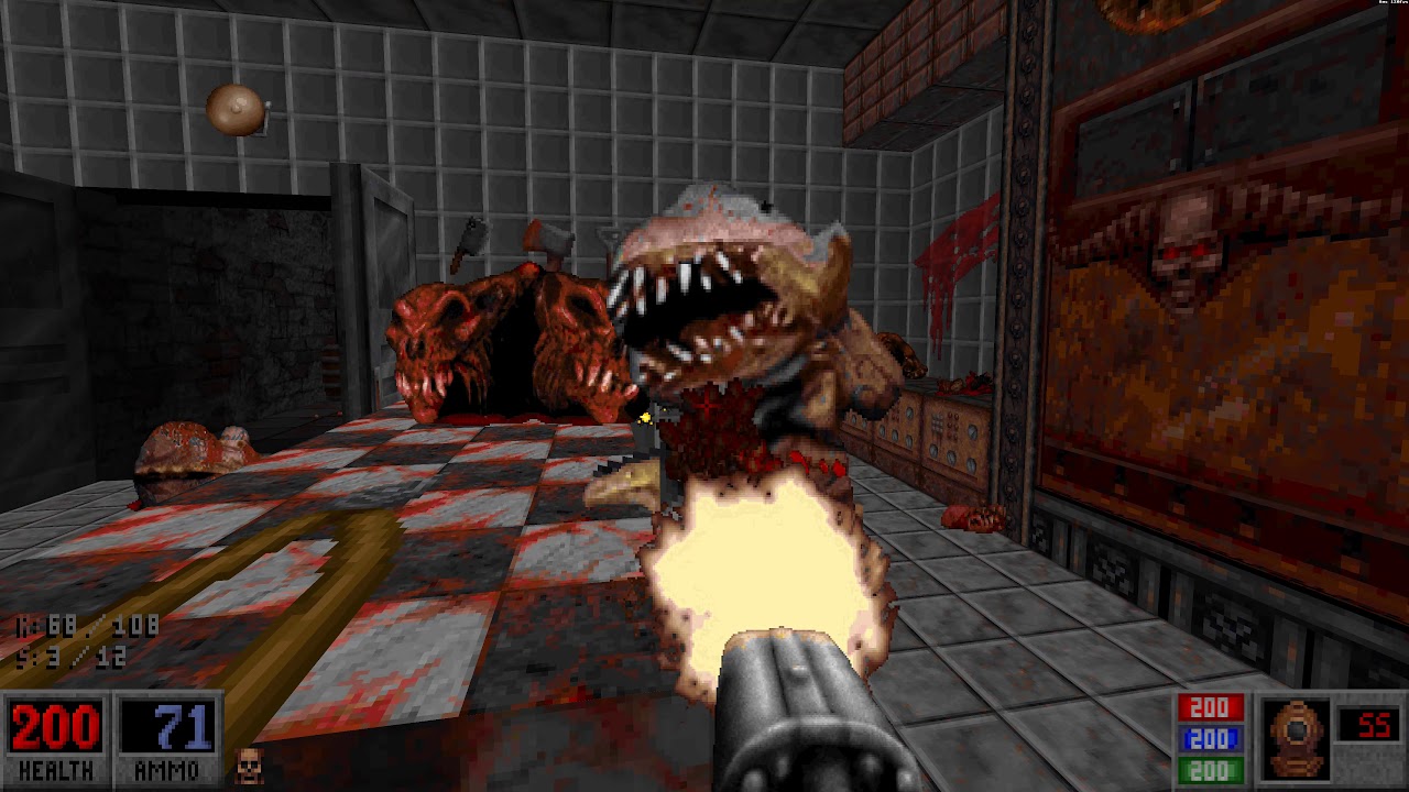 Blood: Fleshed Out (v1.0 - Demo) - E1M2 Railways - All Secrets No Commentary