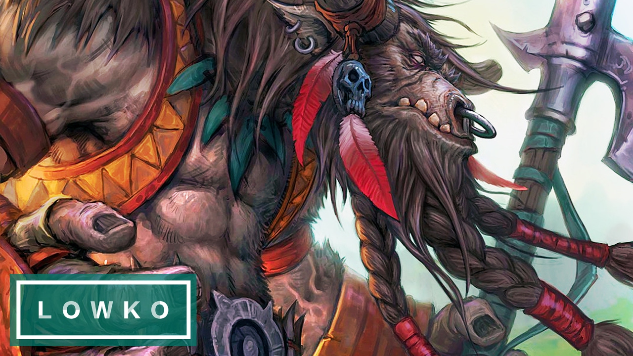 Warcraft 3: MEET CAIRNE BLOODHOOF! (Orc Campaign)