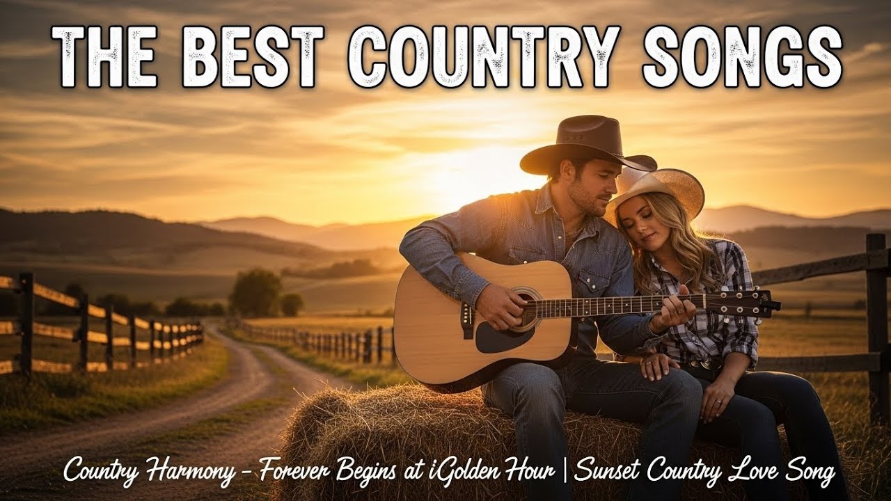 Country Harmony – Forever Begins at Golden Hour | Sunset Country Love Song