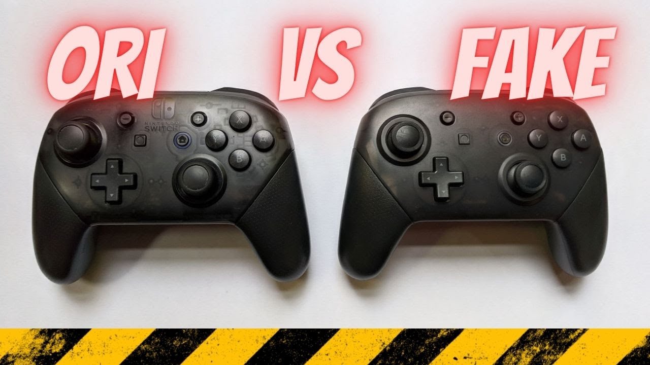 Nintendo Switch Pro Controller | Original VS Fake + Unboxing