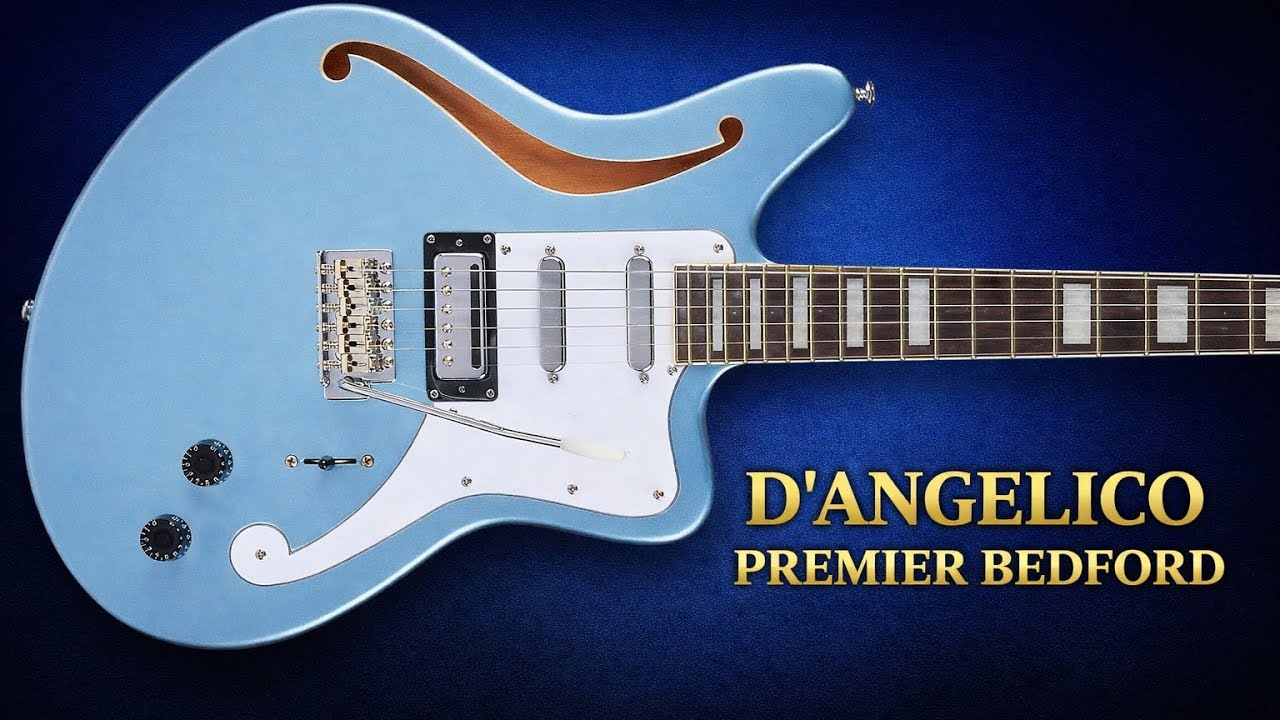 D'Angelico Deluxe Bedford Semi-hollowbody 