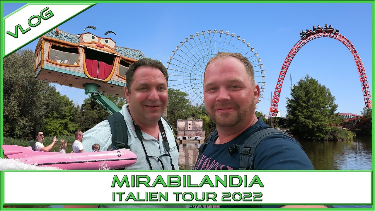 Mirabilandia Der Achterbahn Freizeitpark an der Adria Italien Tour 2022 Freizeitpark 4 von 5