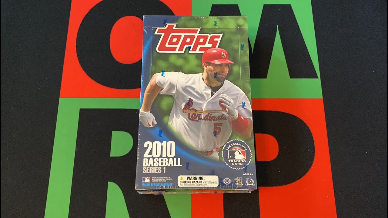 2010 Topps Series 1 MLB Baseball Hobby Box Part 1! ⚾