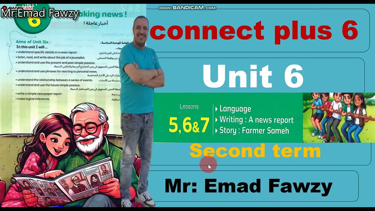 connect plus 6 unit 6 lesson 5 /6 and 7 الدرس الخامس والسادس والسابع كونكت بلس الصف السادس 