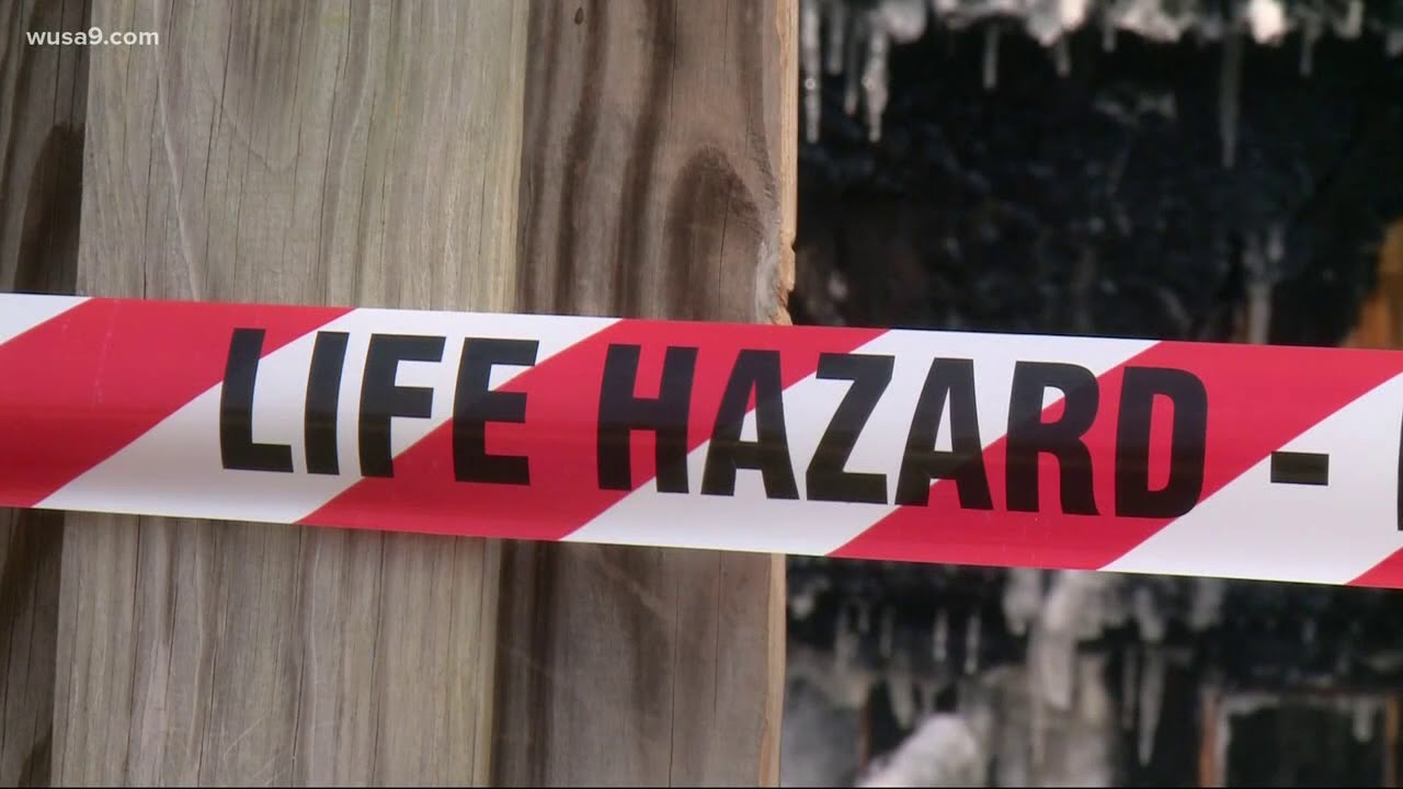 Fireplace accident causes fire in Olney, Md.