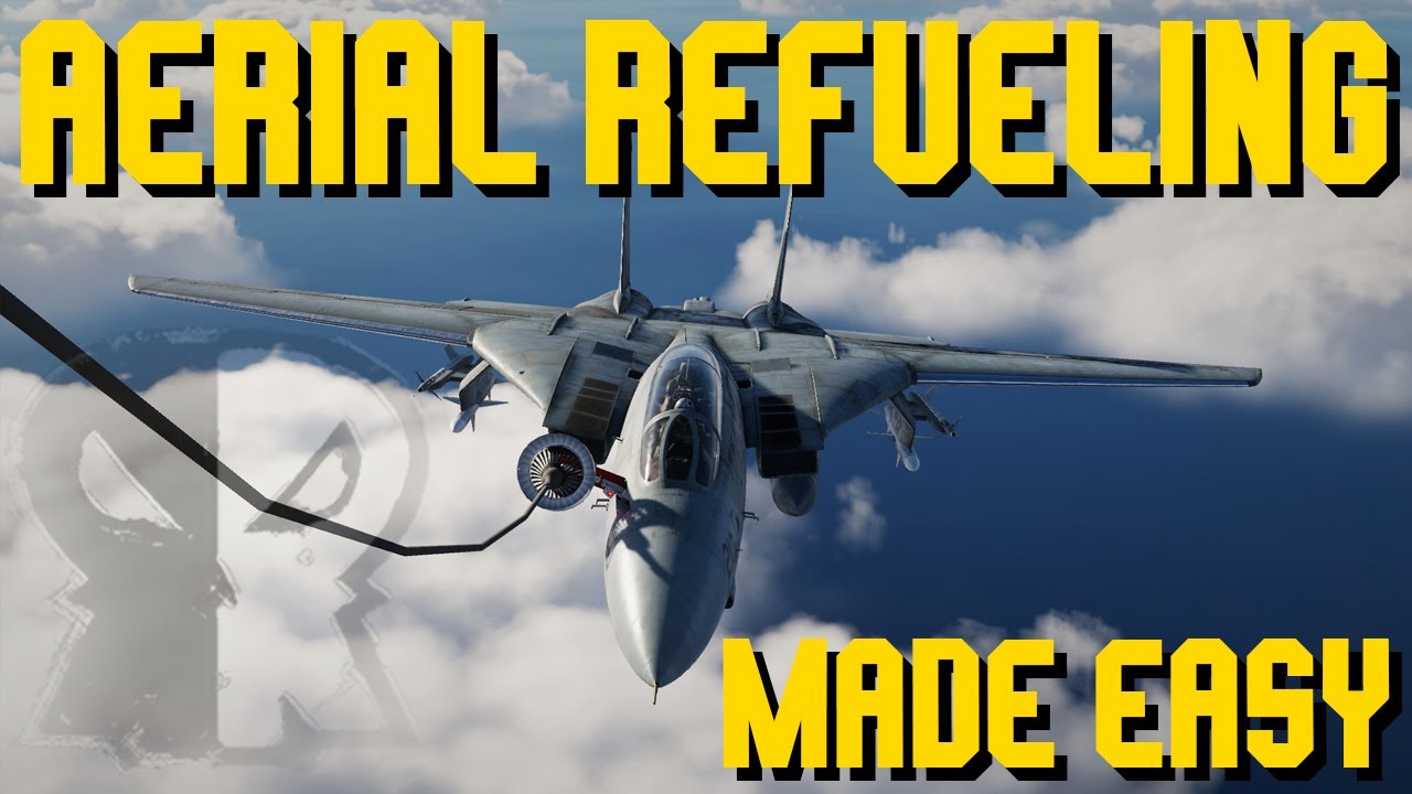 Учебное пособие по дозаправке в воздухе DCS F-14 Tomcat