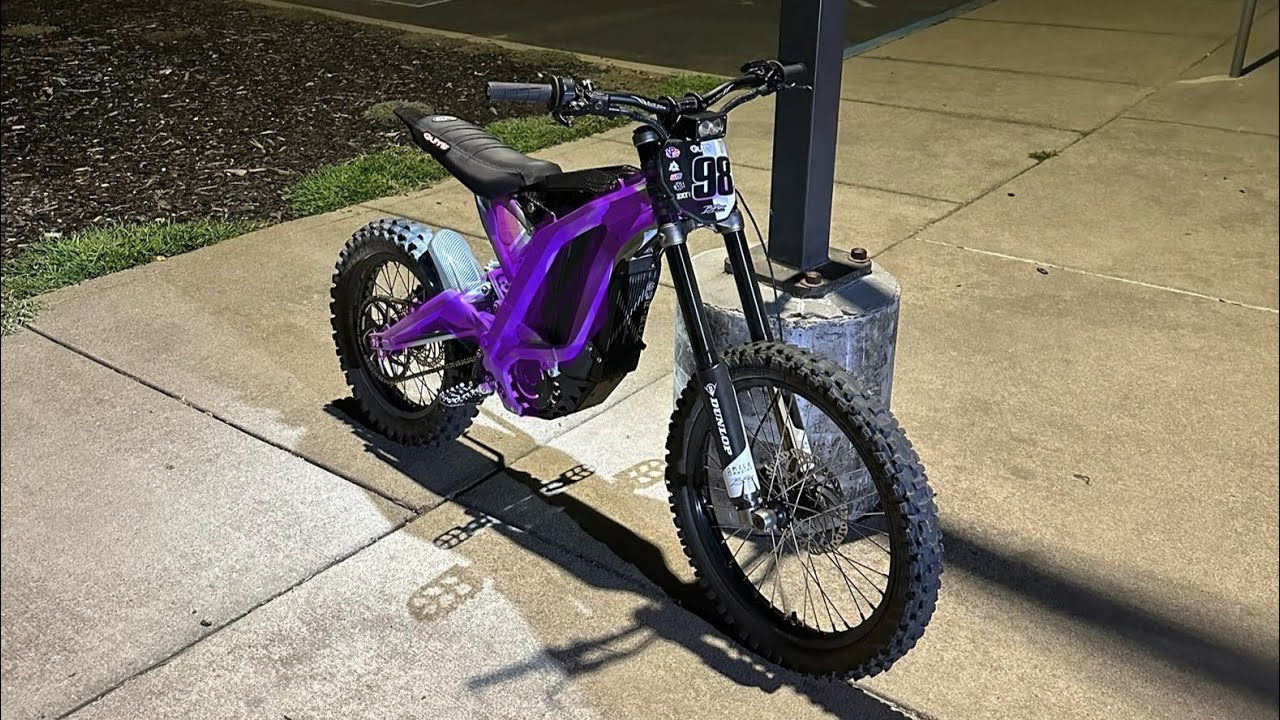 Powder Coating my surron x light bee!!