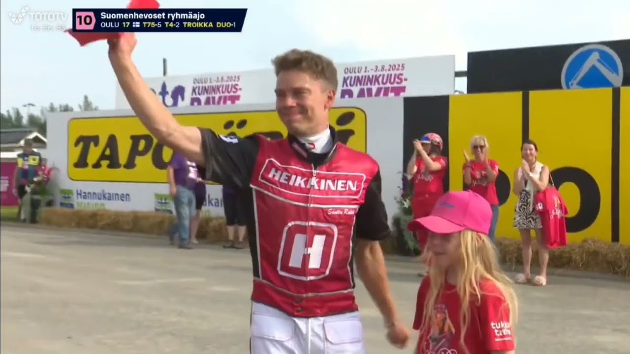Oulu Kuninkuusravit 2.8 avausmatka tammat 2100m 1. Jockas Rita #Ravit #Kuninkuusravit #Oulu 