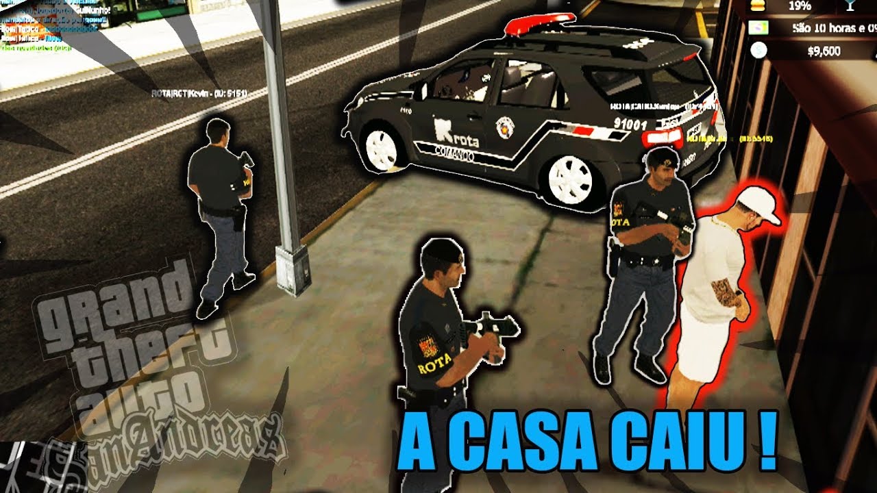 GTA MTA RP ] A CASA CAIU , ROTA NA RUA  ( Brasil Vida Boa) Servidor BR RP