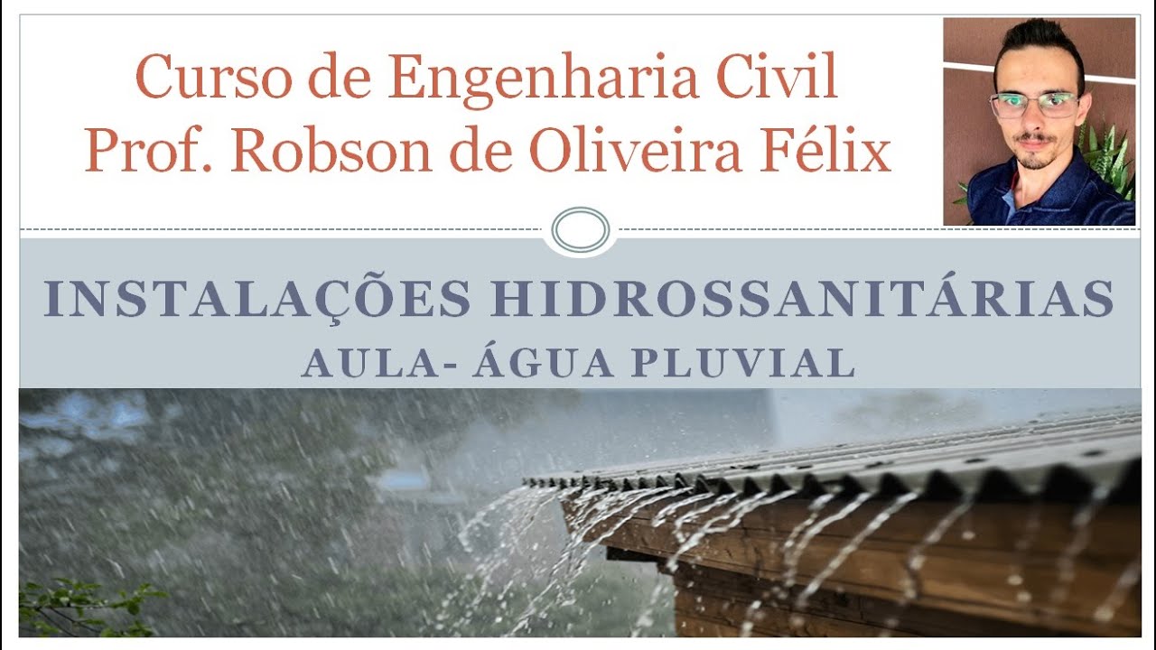 Aula - Instalações Hidrossanitárias (Água Pluvial) - Exercício (Parte 1)