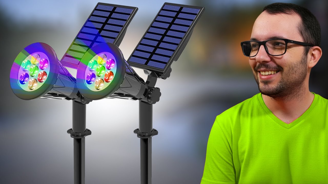 LAMPE SOLAIRE EXTÉRIEUR LED RGB  - ZEEFO