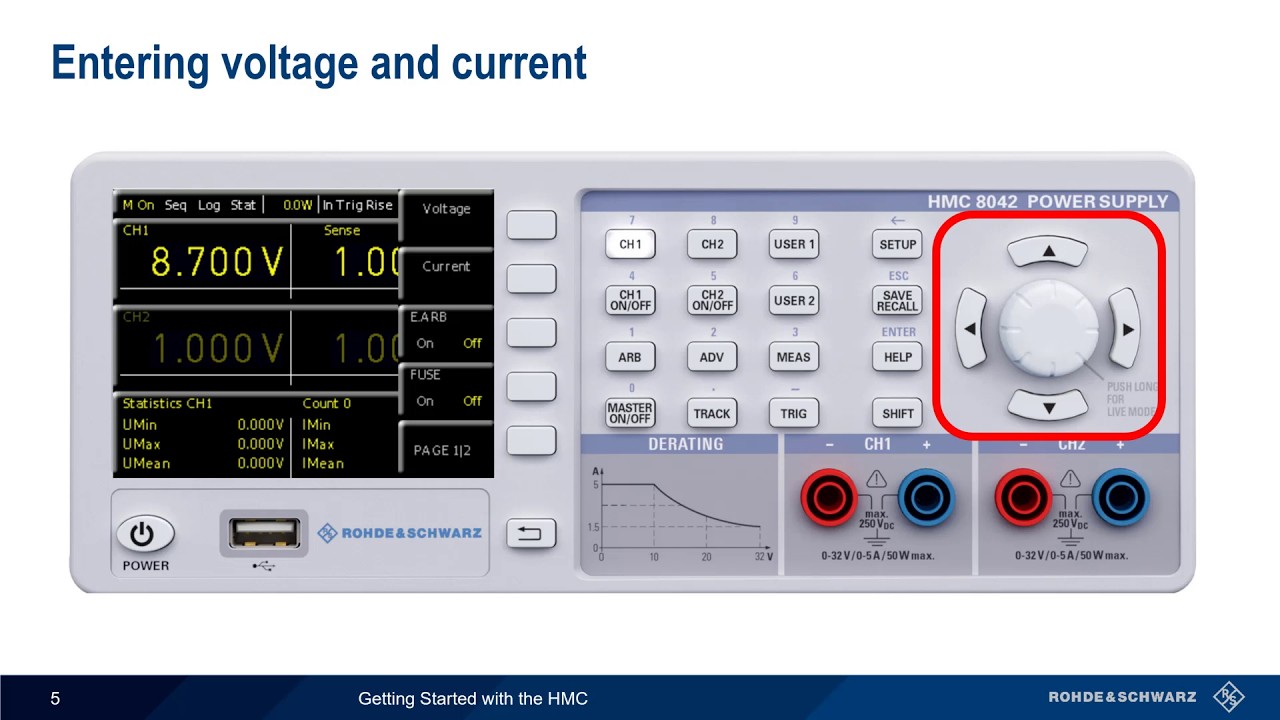 Getting Started with R&S HMC Power Supplies