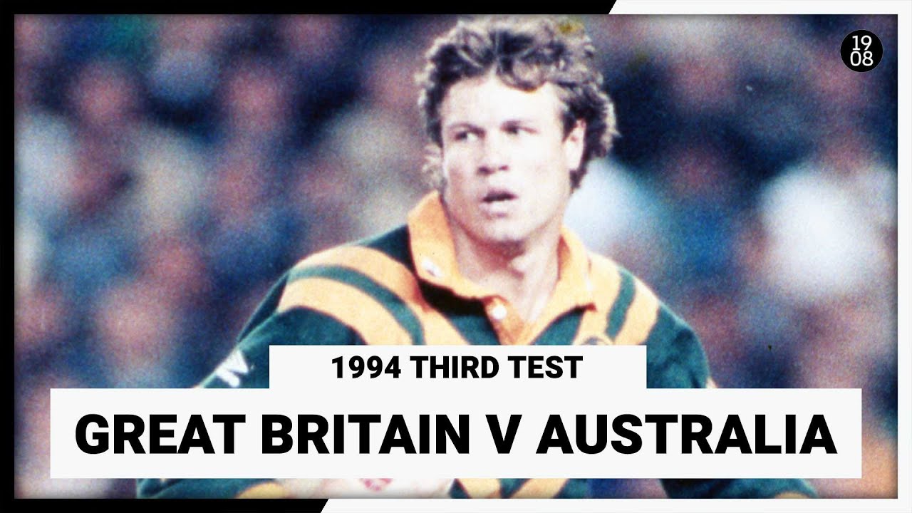 Great Britain v Australia | Third Test 1994 | Full Match Replay | NRL Throwback