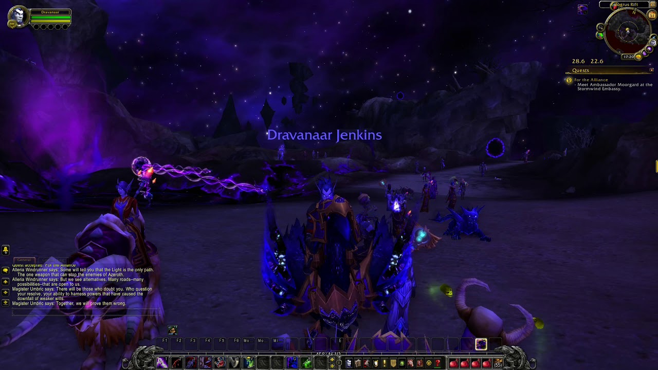 Void Elf Allied Race Intro/Starter Zone