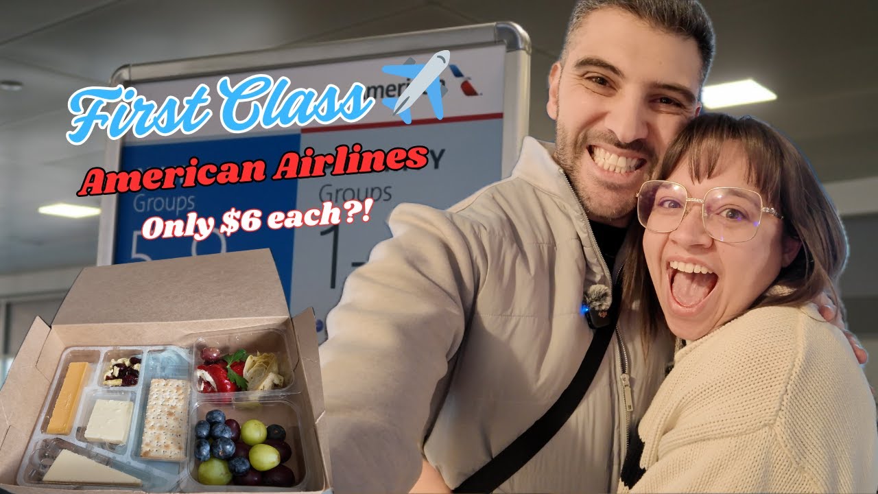 First Class with American Airlines